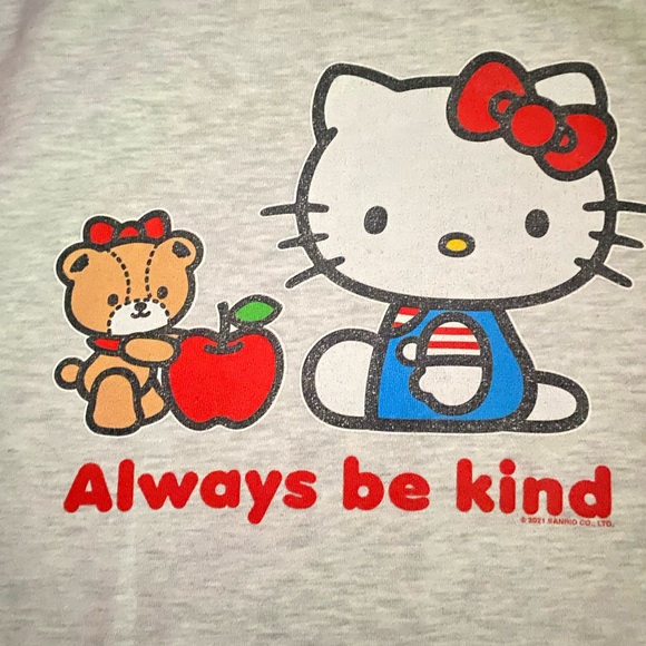 Hello Kitty Gray Sweatshirt - Picture 5 of 5